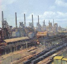 Vue d'ensemble des Hauts Fourneaux