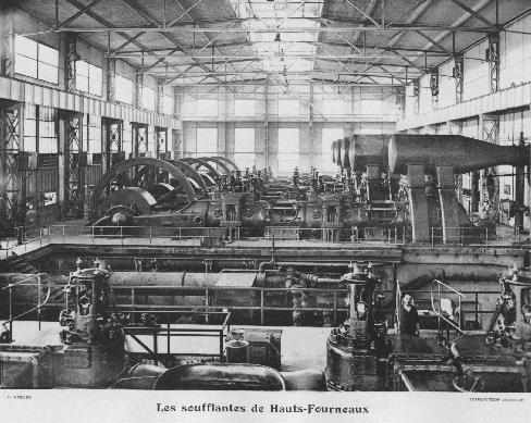 Les soufflantes de Hauts Fourneaux